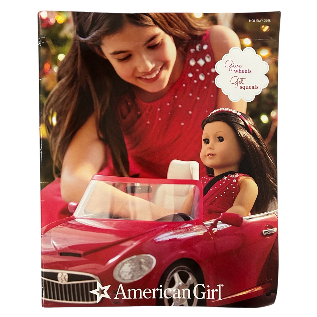 Ag American Girl Doll Catalog Holiday 2018 Give Wheels Get Squeals Big Holiday